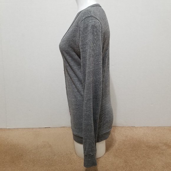 BDG cardigan XS button front v-neck marl knit sweater layering Urban Outfitters - Picture 2 of 11